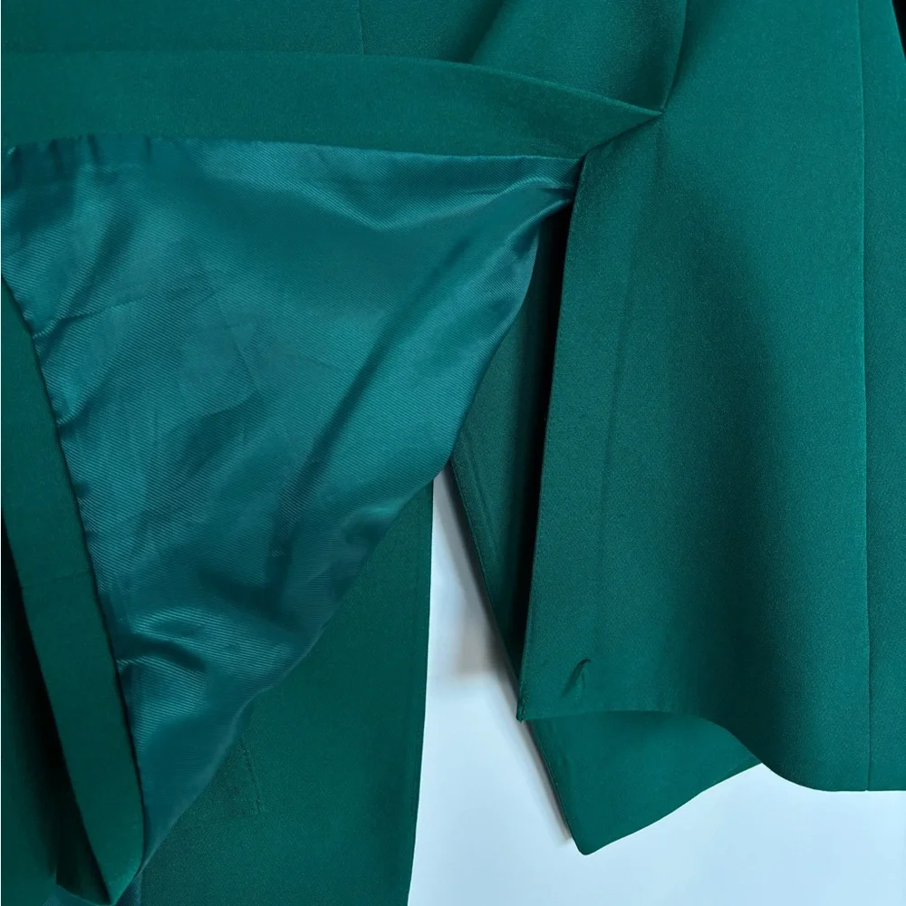 Topshop Green Blazer Jacket - Picture 9 of 10